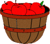 bushel of apples transparent background gif file