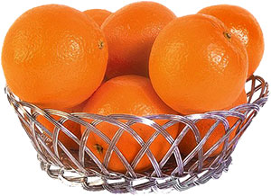 bowl of oranges
