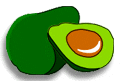 avocado clipart image