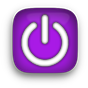 purple power icon