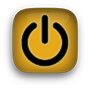 power icon yellow