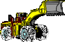 T - front end loader icon