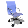 light blue office chair