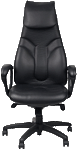 black desk chair