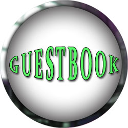 guestbook green with metal frame