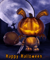 Happy Halloween jack-o'-lantern