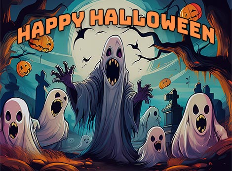 spooky ghosts