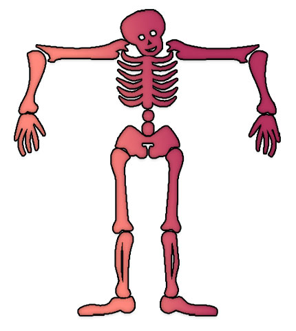 skeleton long arms