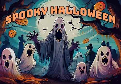 spooky ghosts