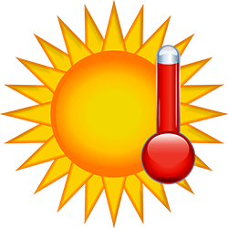 sun thermometer