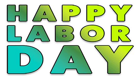 Happy Laboy Day in green