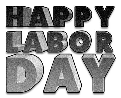 3D Happy Labor Day