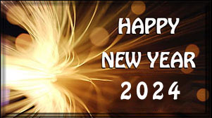 Happy New Year 2024 fireworks