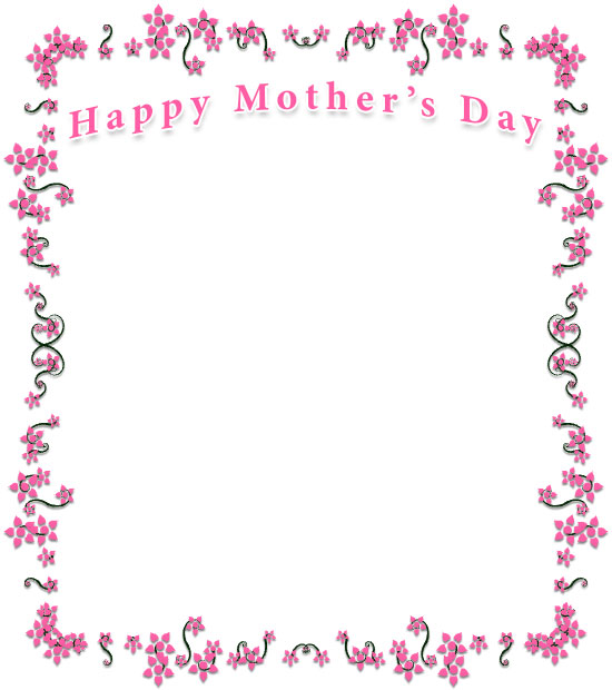 Mother s Day Borders Free Mothers Day Border Clip Art