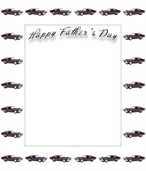 cars Happy Father's Day
