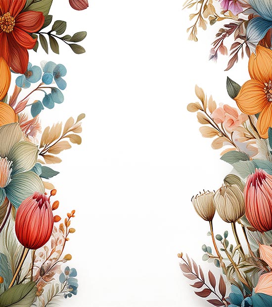 flower border