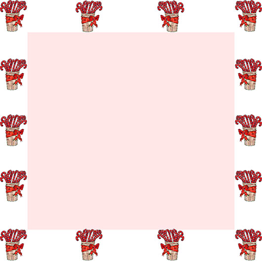 candy canes border
