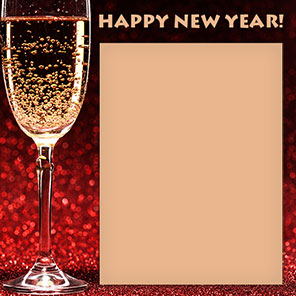 champagne Happy New Year
