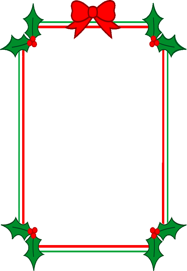 Christmas Printable Border - Printable World Holiday