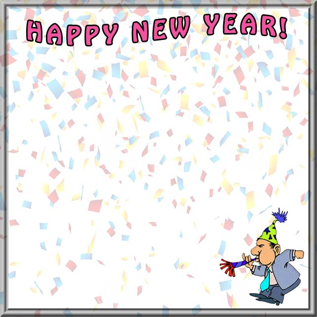 Free Happy New Year Borders New Year Border Clip Art 2024