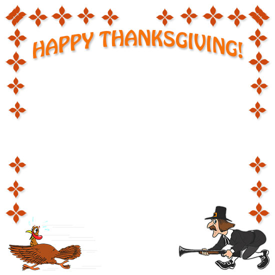 thanksgiving bottom border clip art