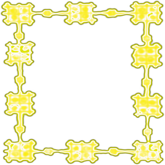 yellow border frame design