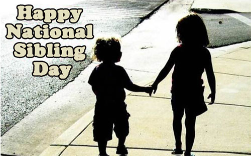 Free National Siblings Day Clipart Animations Happy Sibling Day