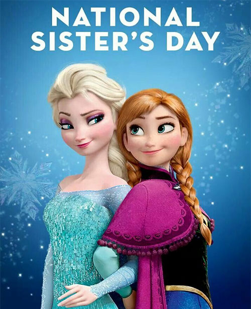 Free National Sister's Day Clipart Animations Happy Sisters Day