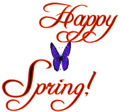 happy spring clip art