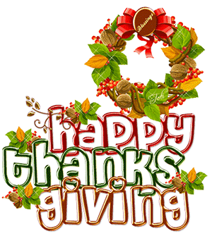 Happy Thanksgiving animation