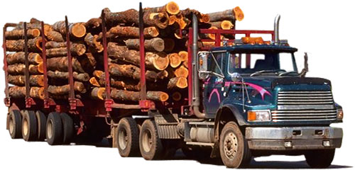 pulpwood truck