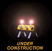 construction lights at night