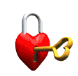 unlock heart animation