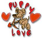 puppy love clipart