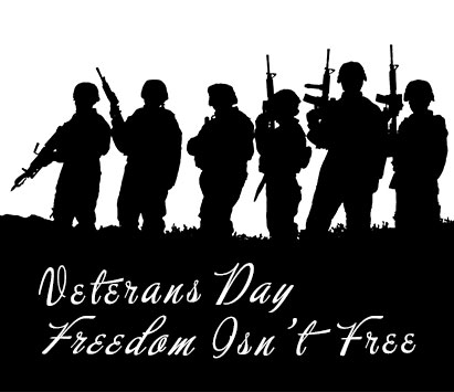 veterans day clip art black and white