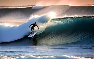surfing