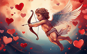 cupid hearts