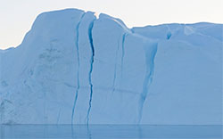 wall of ice ocean