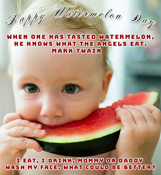 Happy Watermelon Day